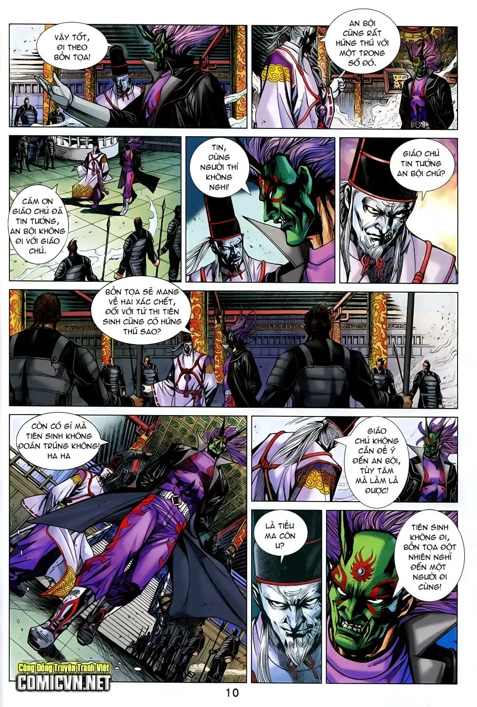 Truyện Tranh Tân Tác Long Hổ Môn trang 4