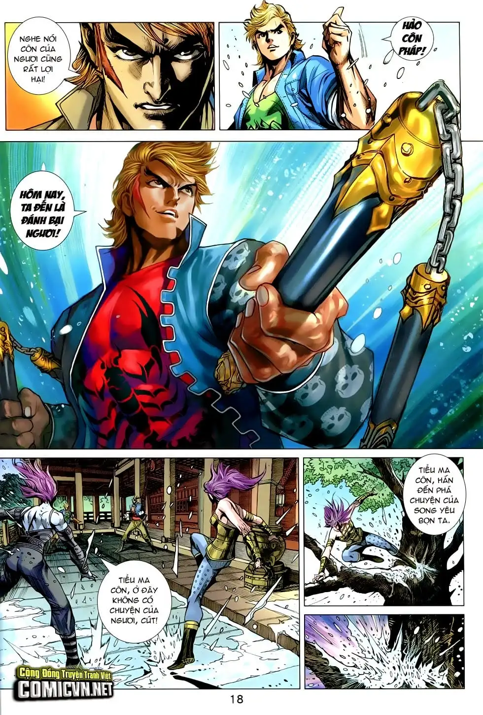 Truyện Tranh Tân Tác Long Hổ Môn trang 4
