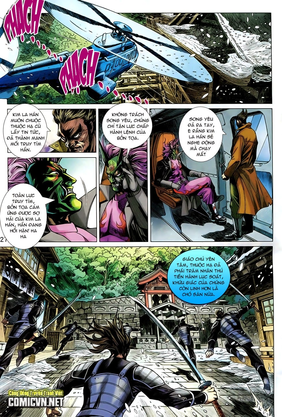 Truyện Tranh Tân Tác Long Hổ Môn trang 4