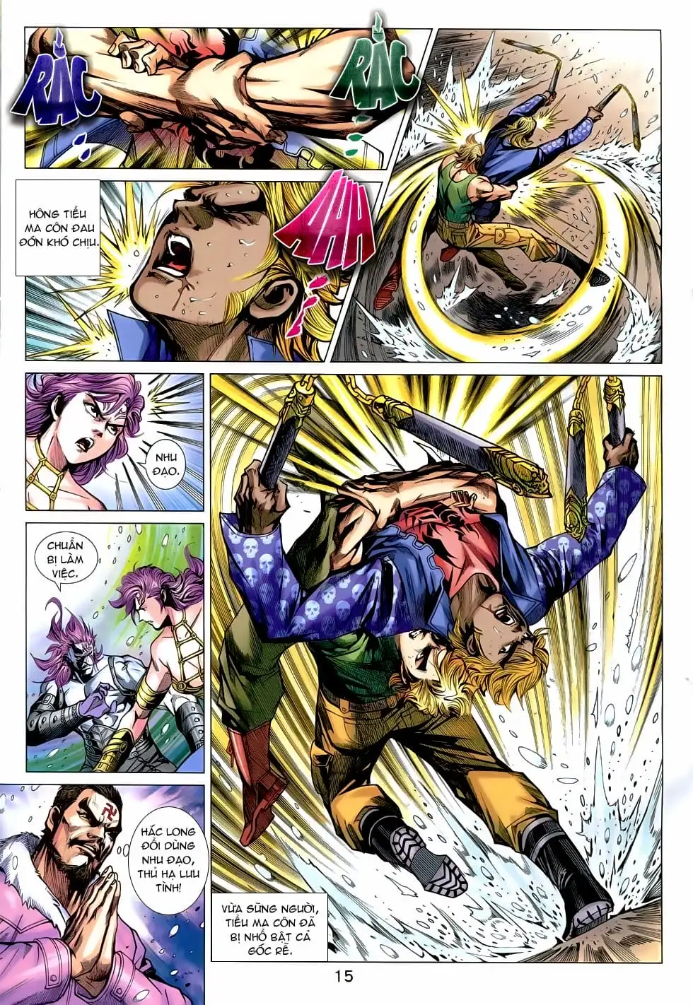 Truyện Tranh Tân Tác Long Hổ Môn trang 4