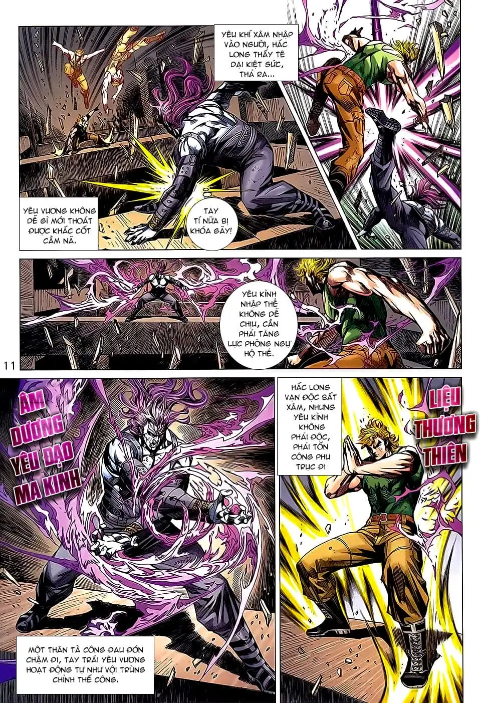 Truyện Tranh Tân Tác Long Hổ Môn trang 4