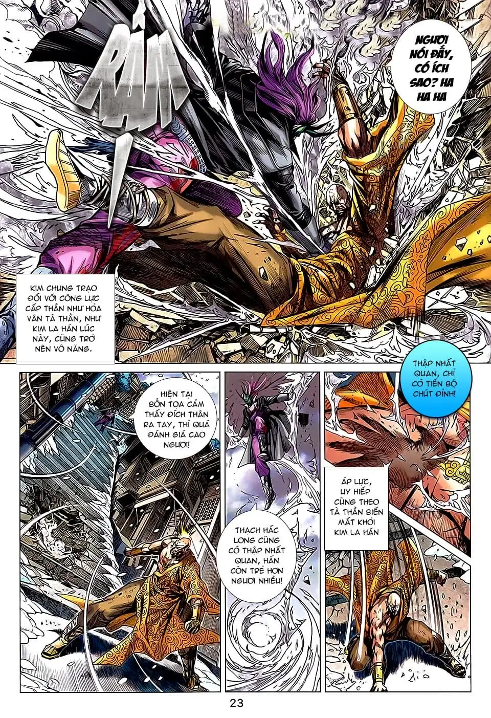 Truyện Tranh Tân Tác Long Hổ Môn trang 4