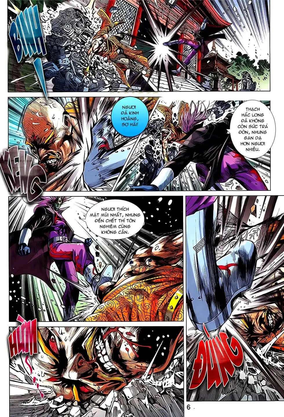 Truyện Tranh Tân Tác Long Hổ Môn trang 4