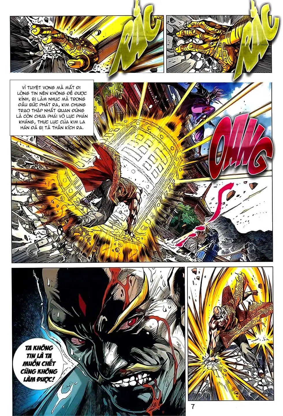 Truyện Tranh Tân Tác Long Hổ Môn trang 4