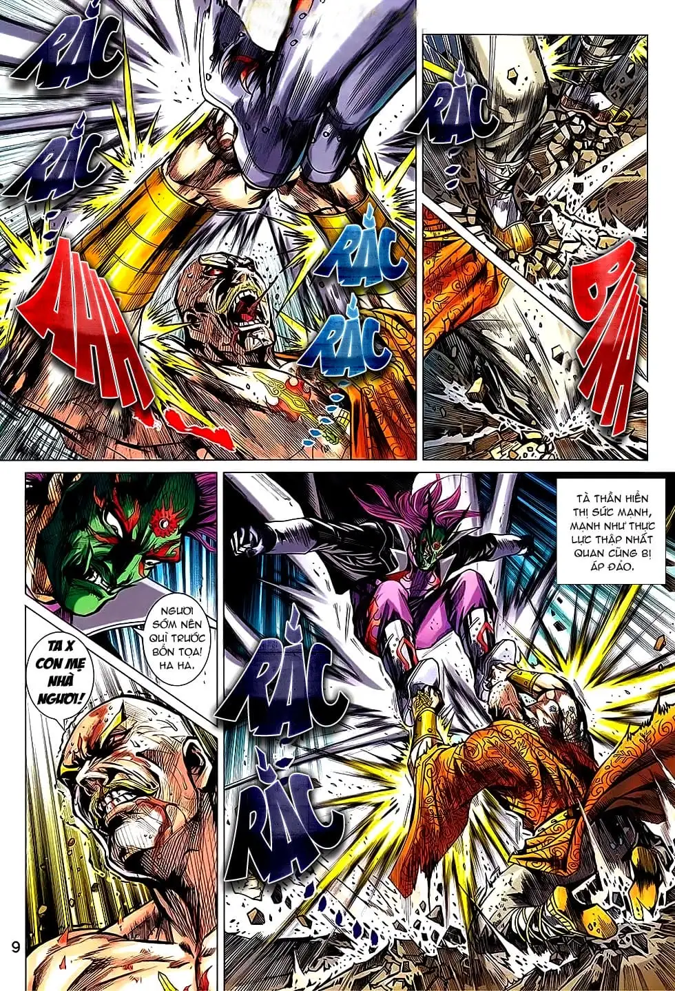 Truyện Tranh Tân Tác Long Hổ Môn trang 4