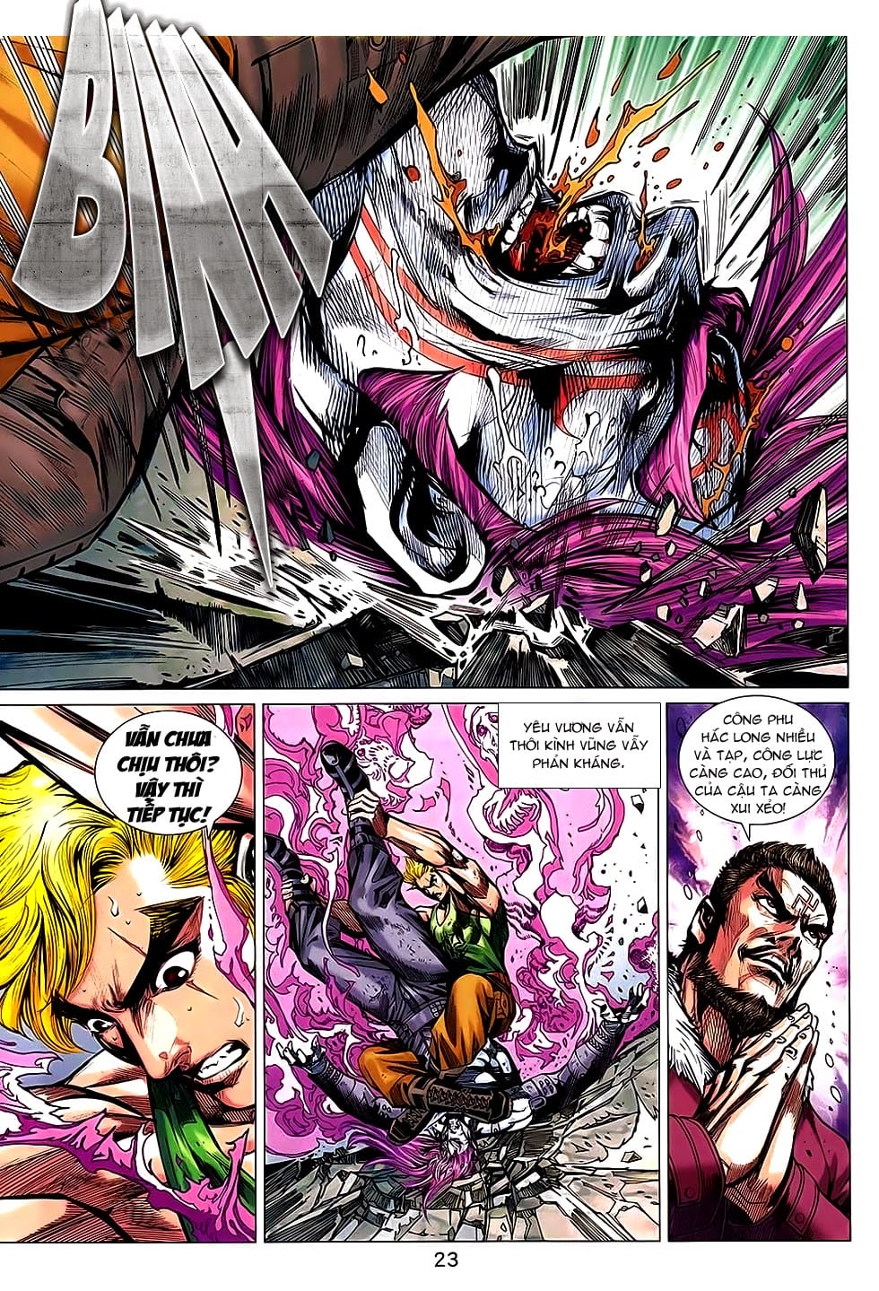 Truyện Tranh Tân Tác Long Hổ Môn trang 4