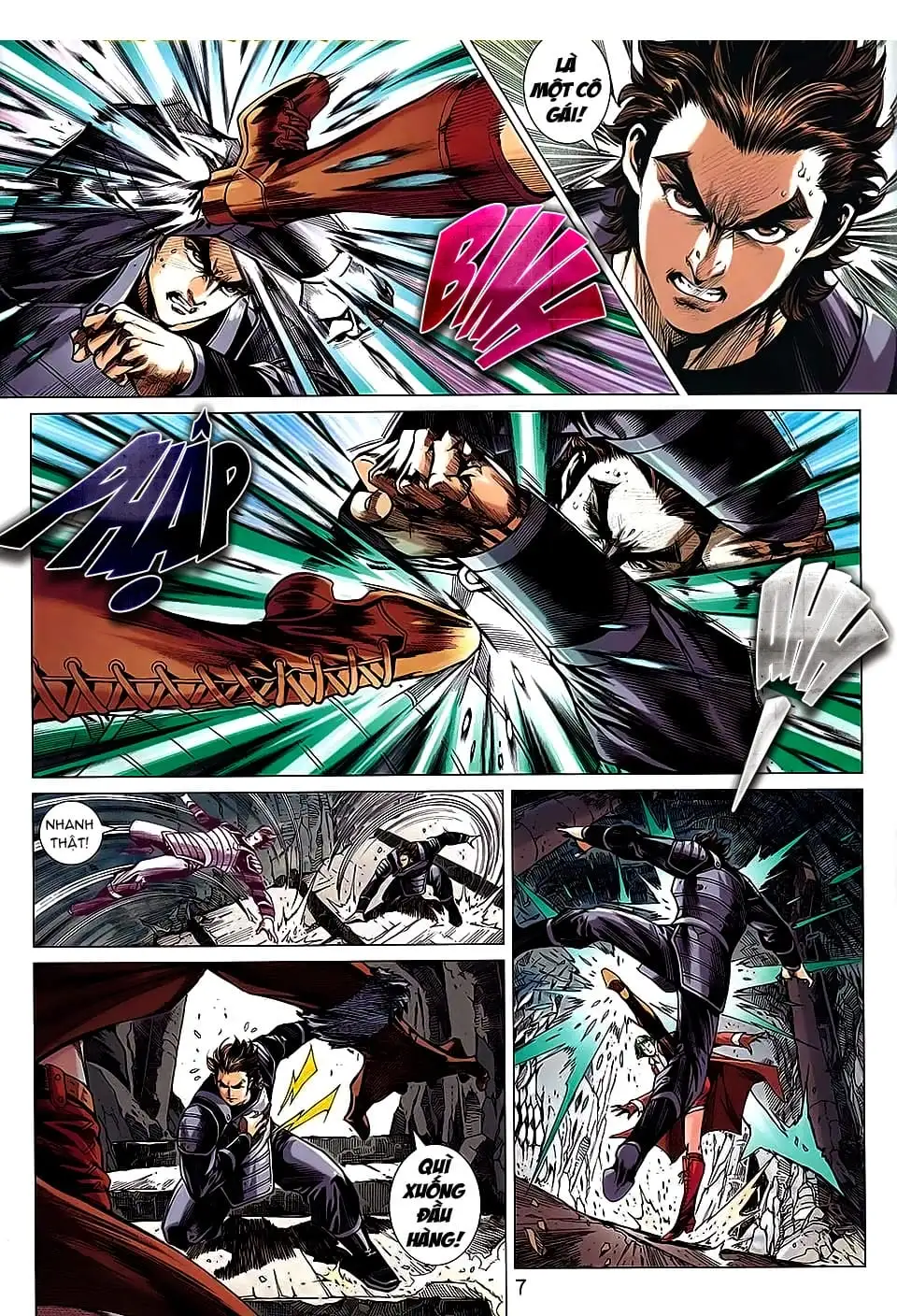 Truyện Tranh Tân Tác Long Hổ Môn trang 4