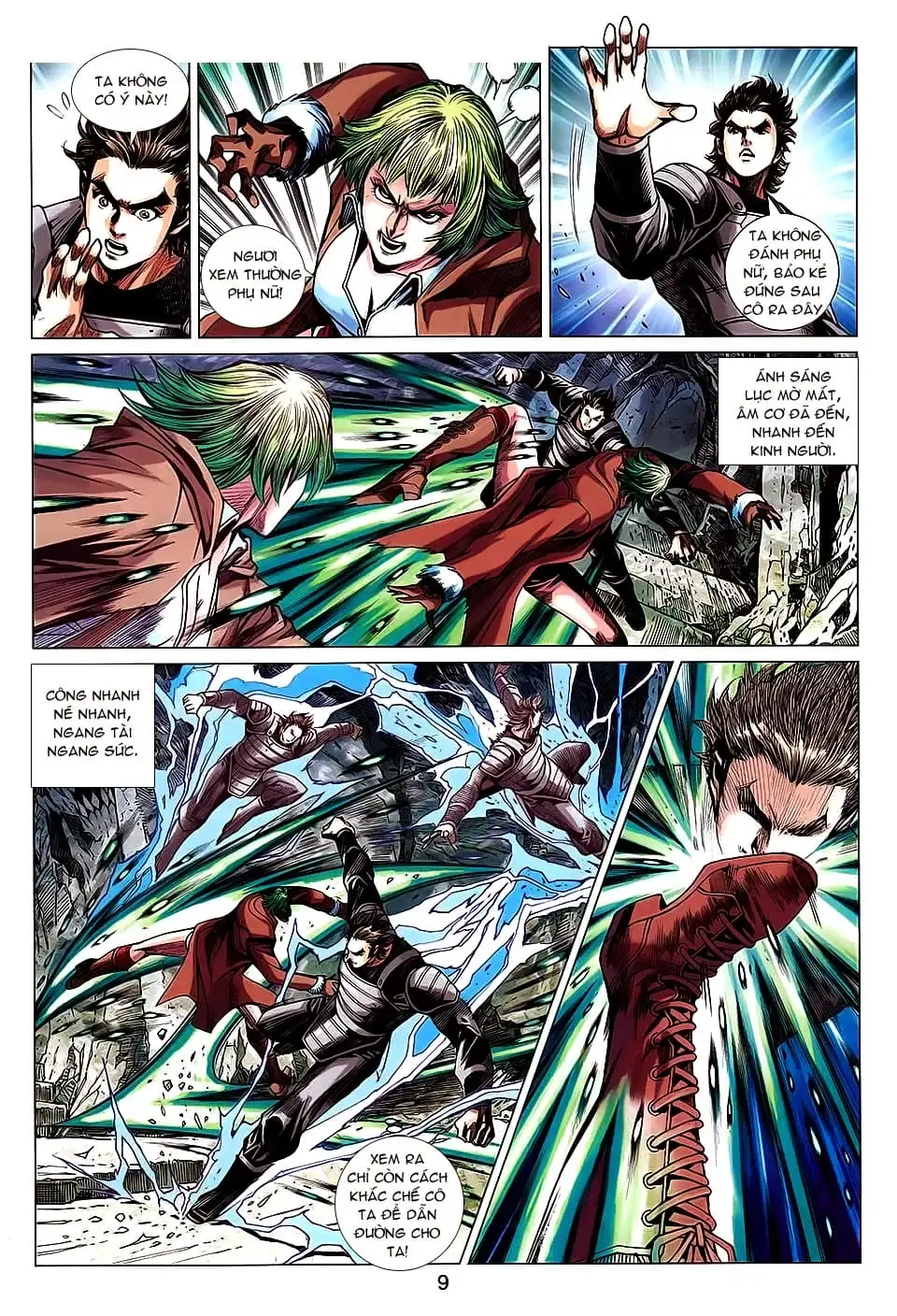 Truyện Tranh Tân Tác Long Hổ Môn trang 4