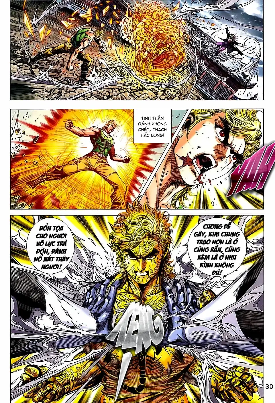 Truyện Tranh Tân Tác Long Hổ Môn trang 4