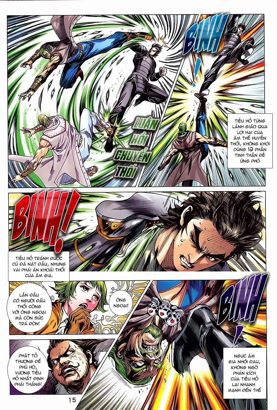 Truyện Tranh Tân Tác Long Hổ Môn trang 4