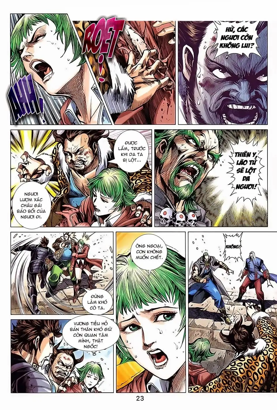 Truyện Tranh Tân Tác Long Hổ Môn trang 4