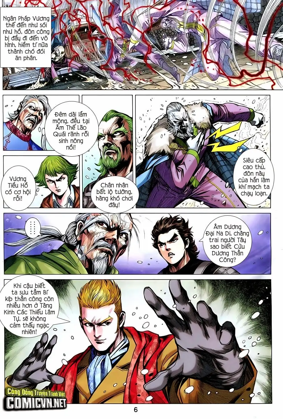 Truyện Tranh Tân Tác Long Hổ Môn trang 4