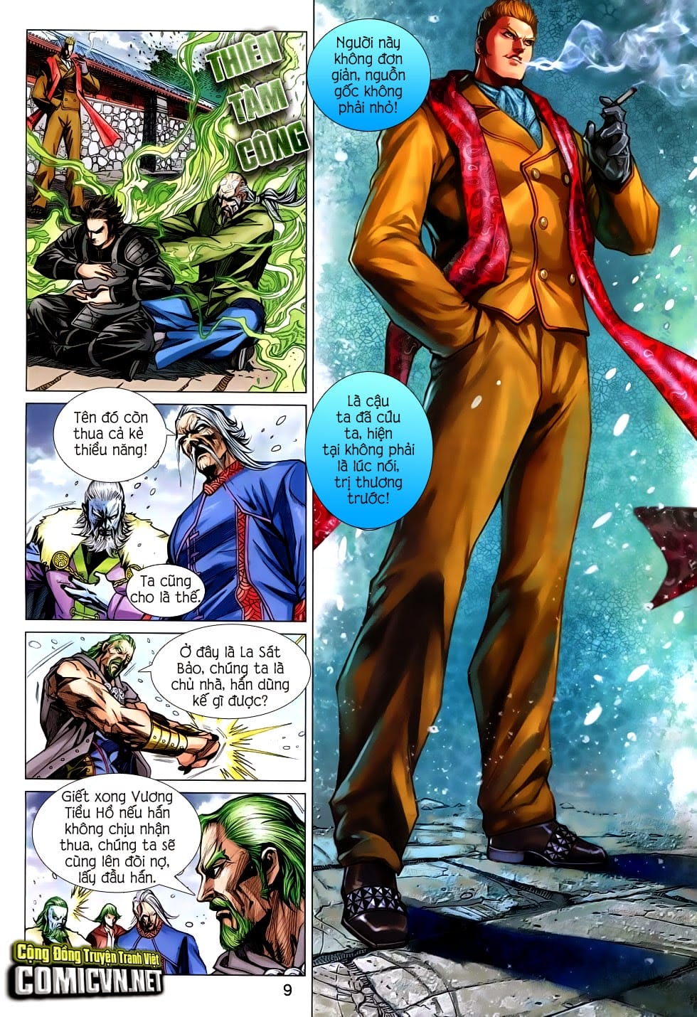 Truyện Tranh Tân Tác Long Hổ Môn trang 4