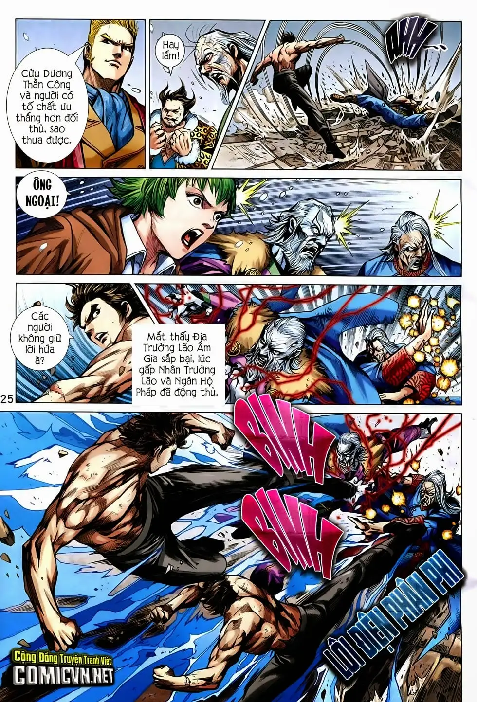 Truyện Tranh Tân Tác Long Hổ Môn trang 4