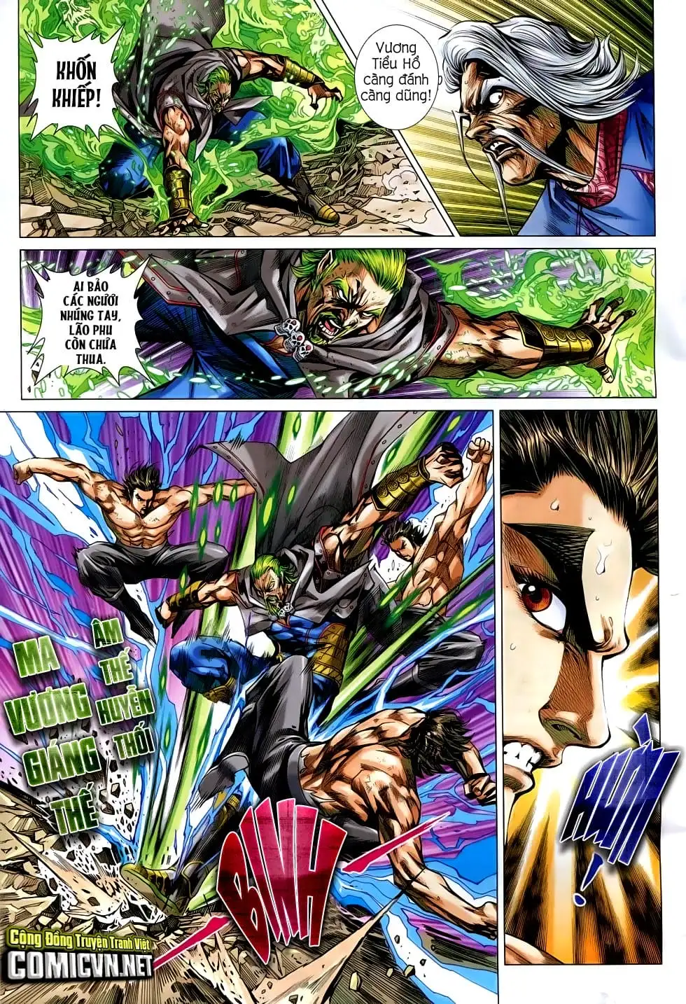 Truyện Tranh Tân Tác Long Hổ Môn trang 4