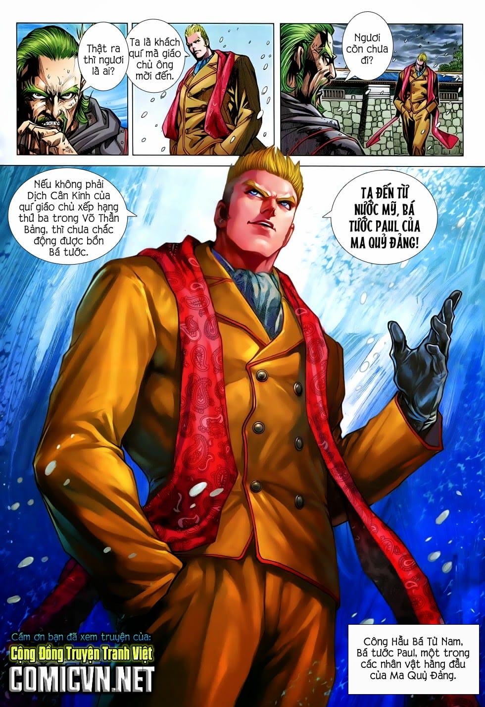 Truyện Tranh Tân Tác Long Hổ Môn trang 4