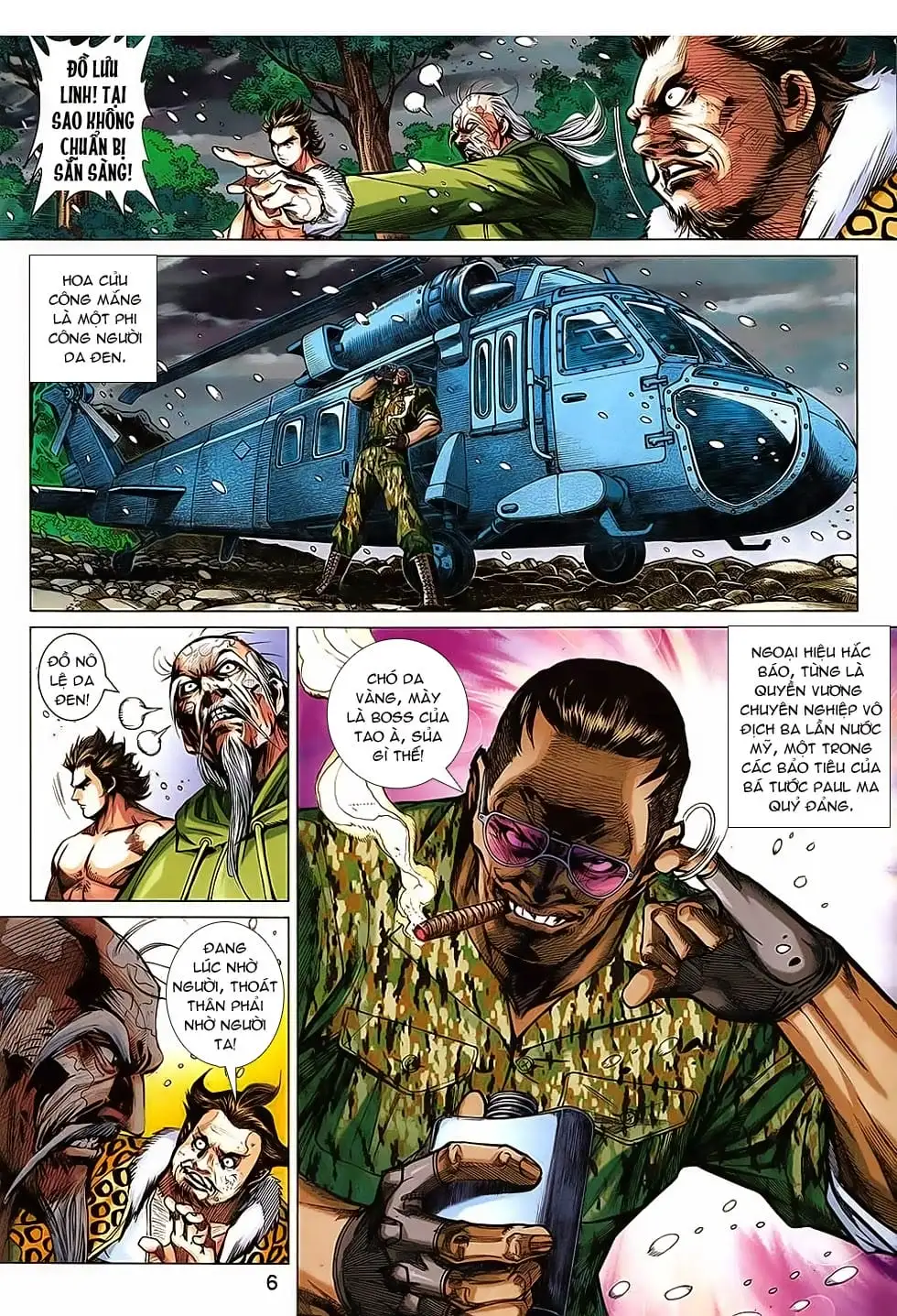 Truyện Tranh Tân Tác Long Hổ Môn trang 4