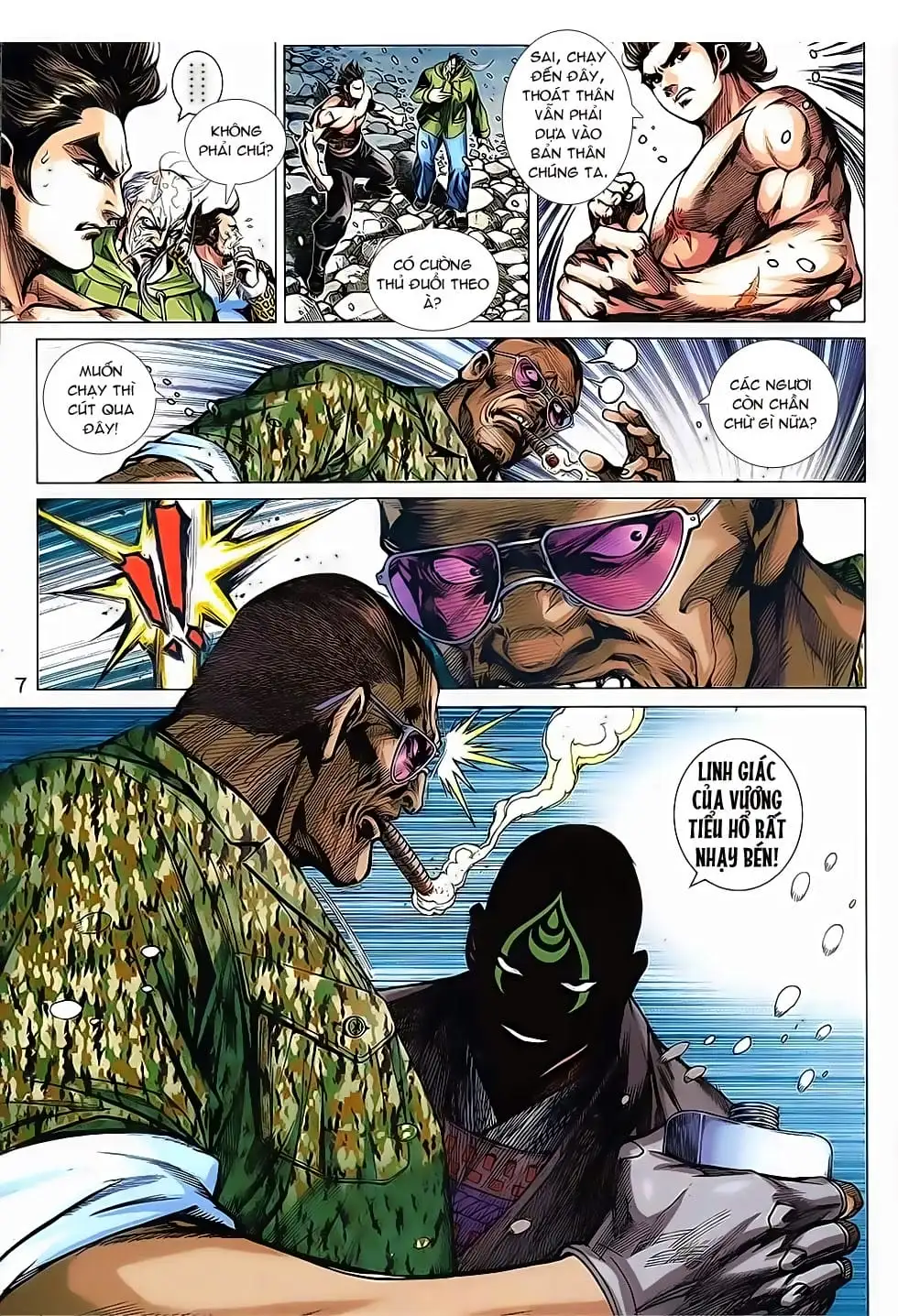 Truyện Tranh Tân Tác Long Hổ Môn trang 4