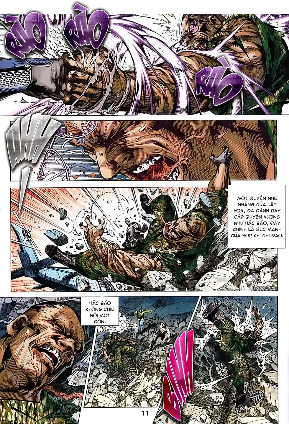 Truyện Tranh Tân Tác Long Hổ Môn trang 4