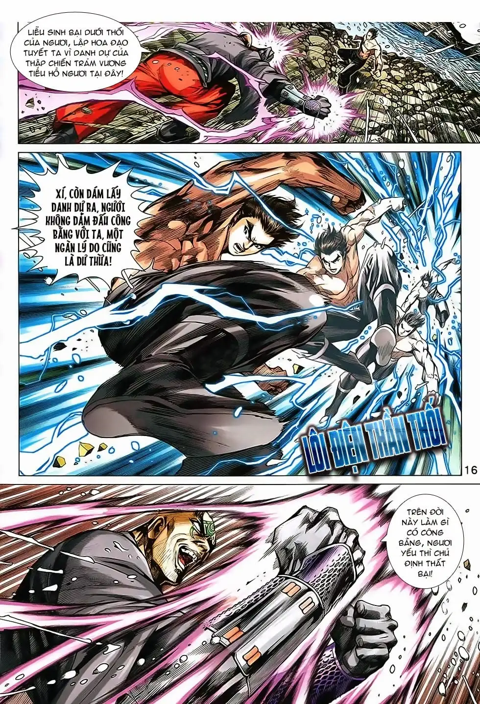 Truyện Tranh Tân Tác Long Hổ Môn trang 4