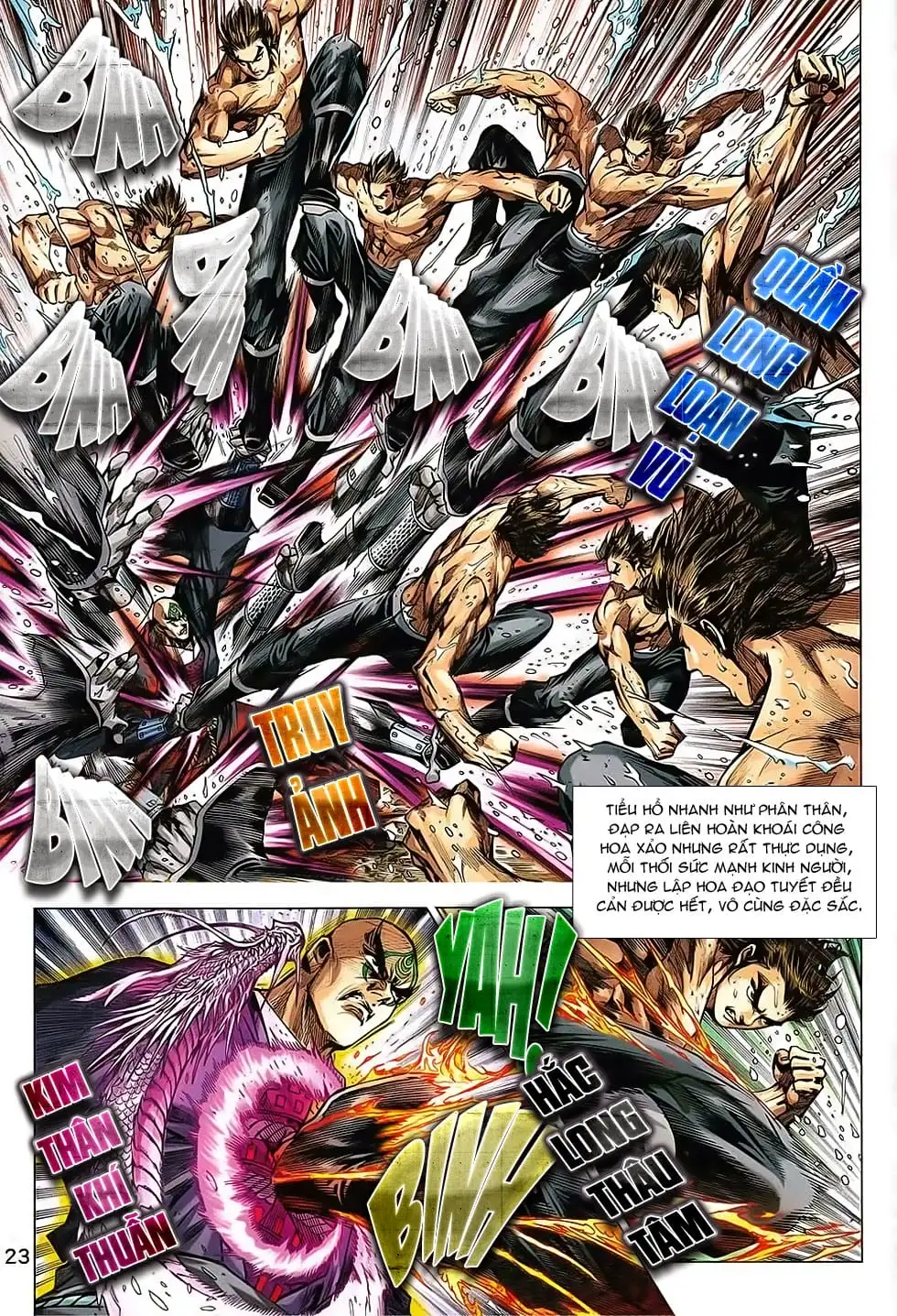 Truyện Tranh Tân Tác Long Hổ Môn trang 4