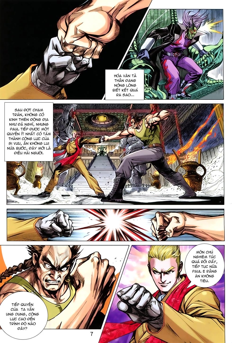 Truyện Tranh Tân Tác Long Hổ Môn trang 4