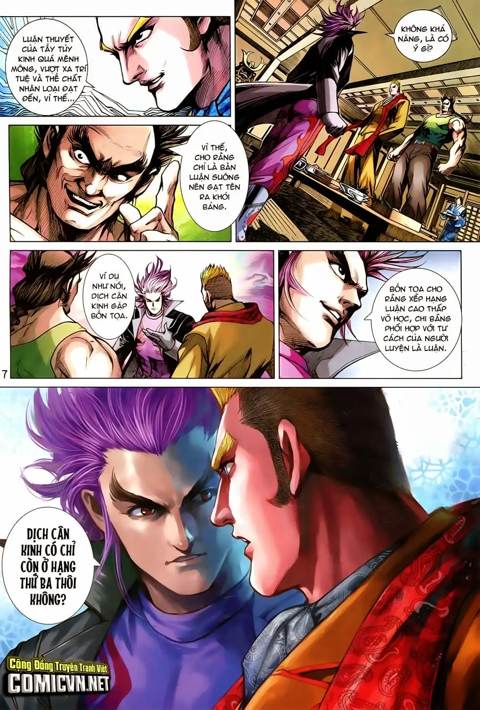 Truyện Tranh Tân Tác Long Hổ Môn trang 4