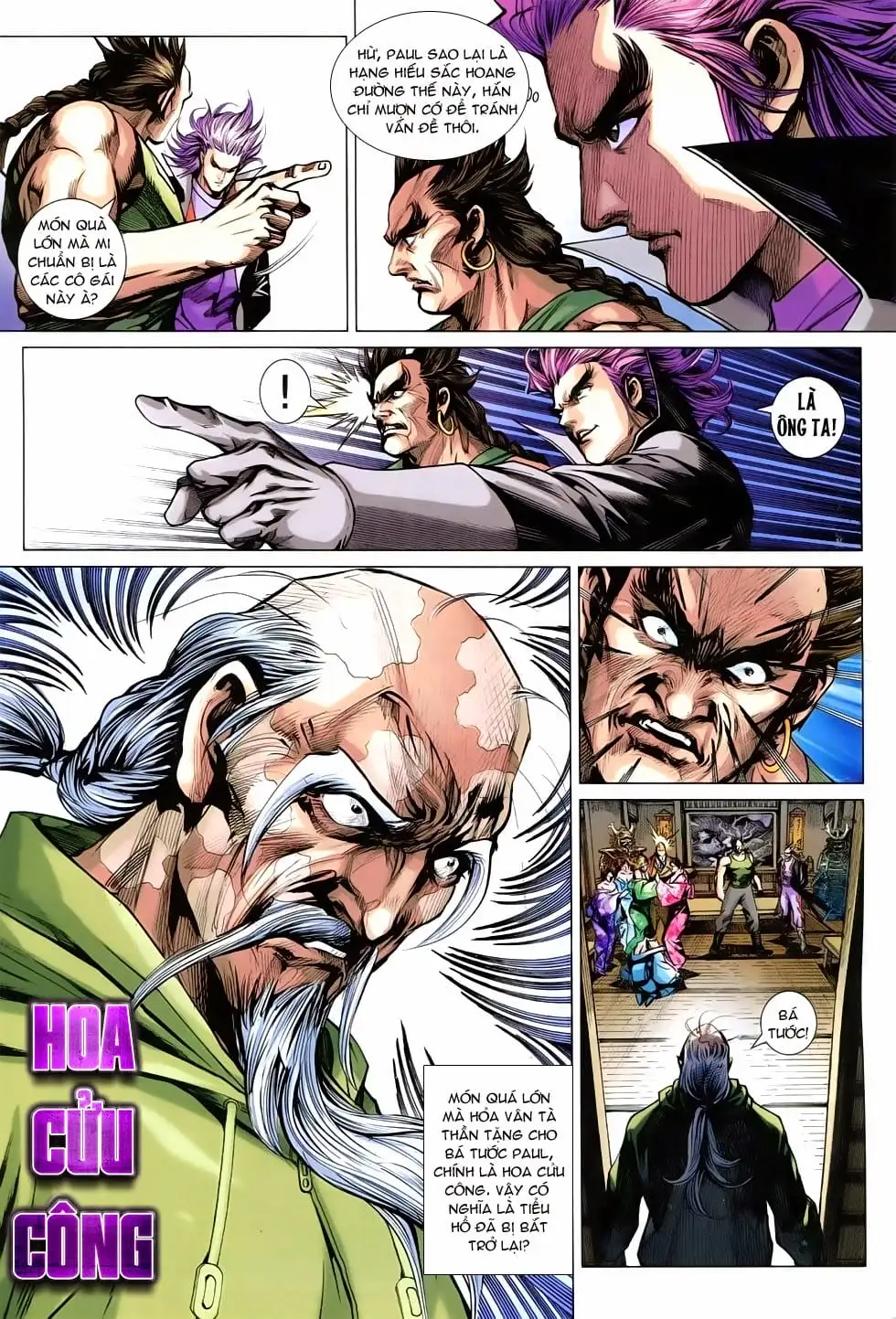 Truyện Tranh Tân Tác Long Hổ Môn trang 4