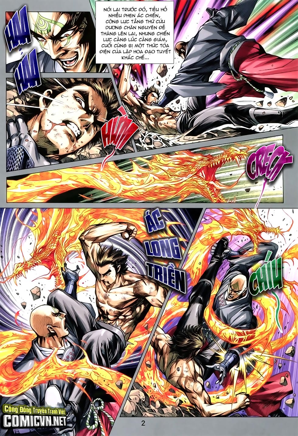 Truyện Tranh Tân Tác Long Hổ Môn trang 4