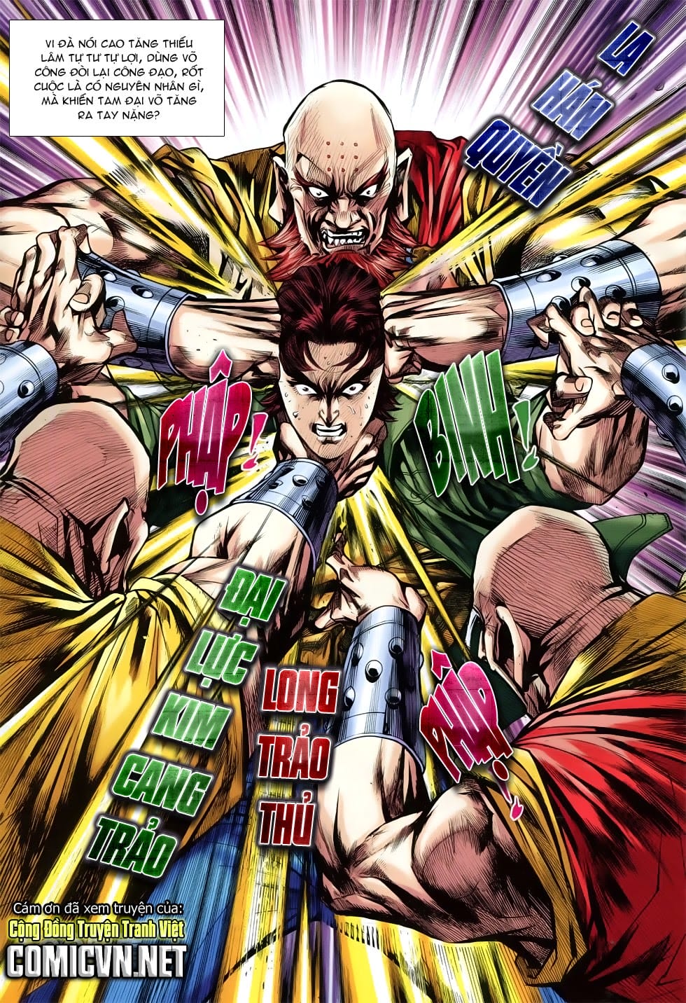 Truyện Tranh Tân Tác Long Hổ Môn trang 4