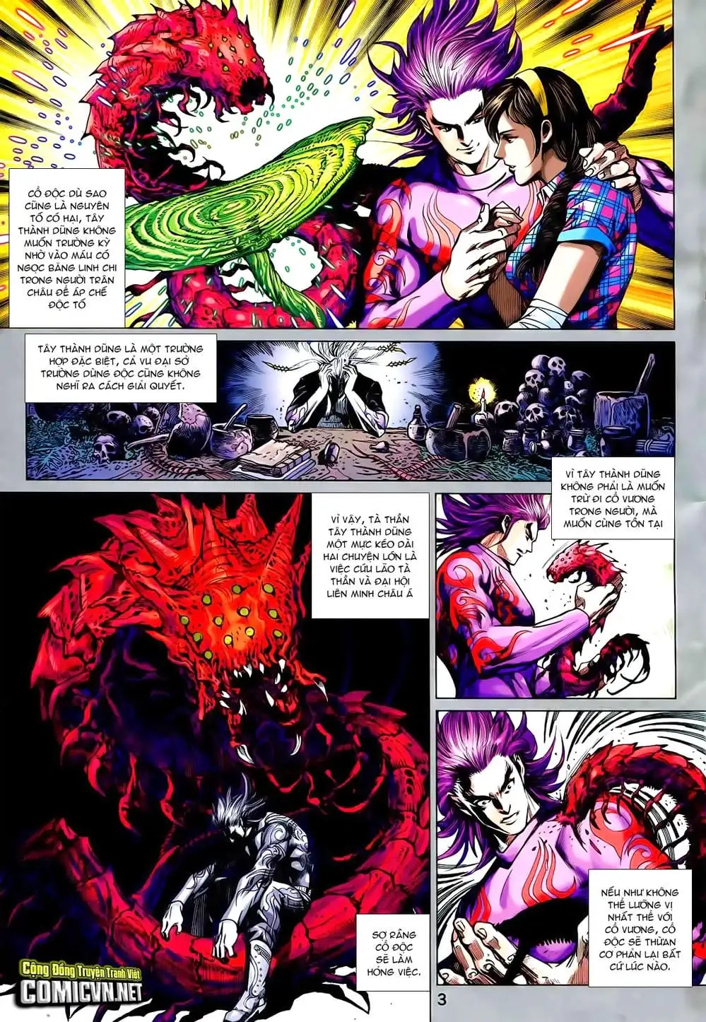 Truyện Tranh Tân Tác Long Hổ Môn trang 4