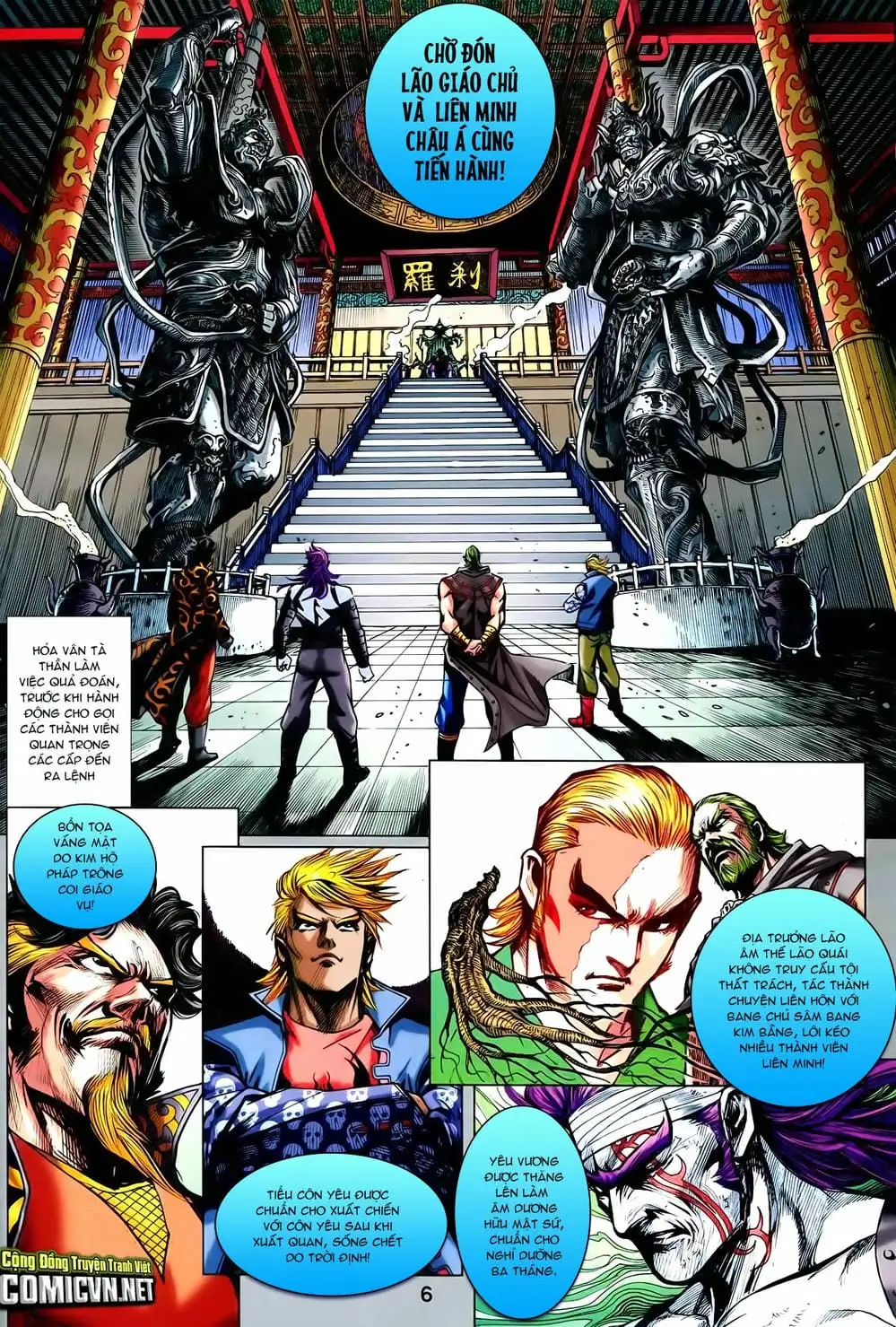 Truyện Tranh Tân Tác Long Hổ Môn trang 4