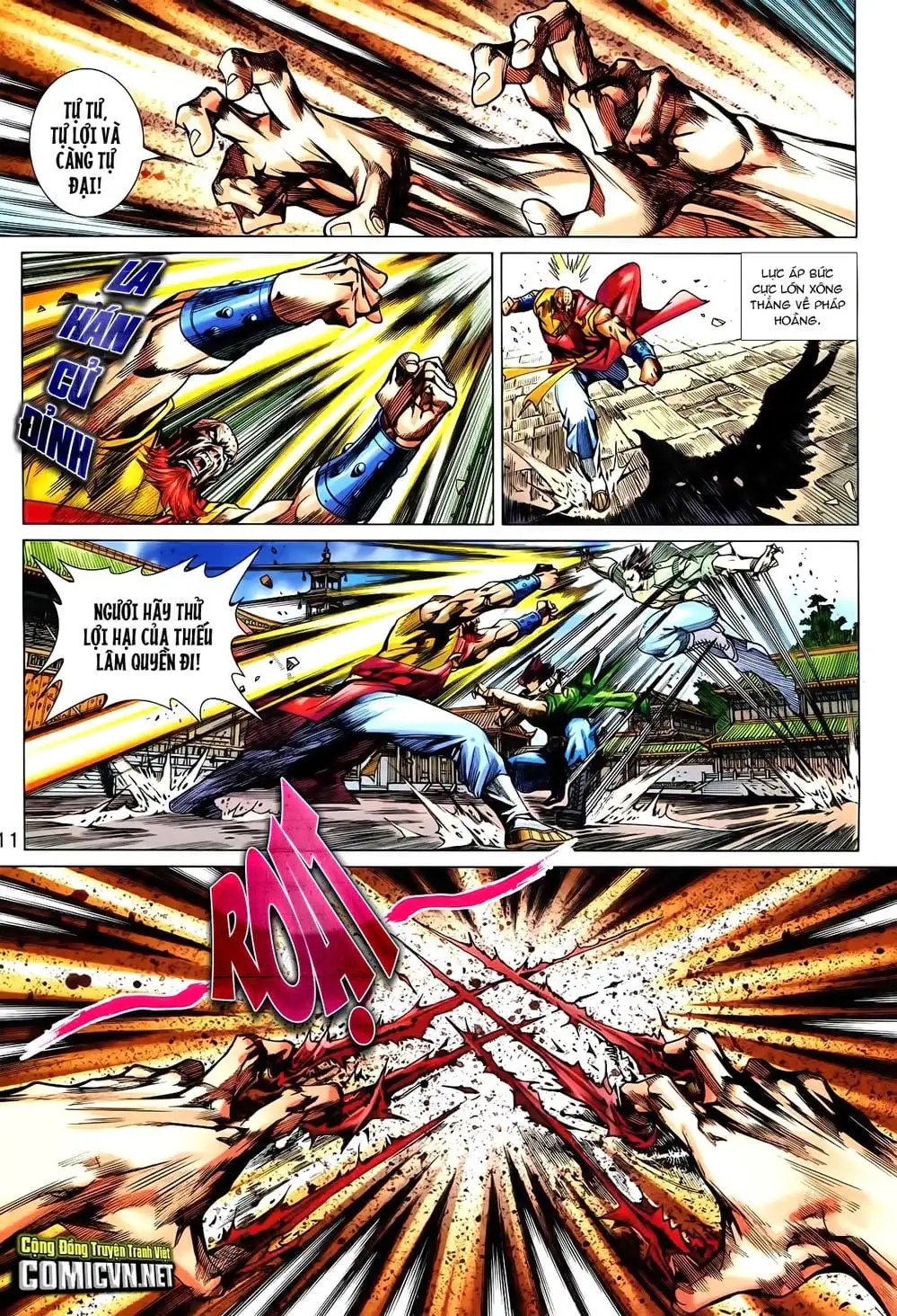 Truyện Tranh Tân Tác Long Hổ Môn trang 4