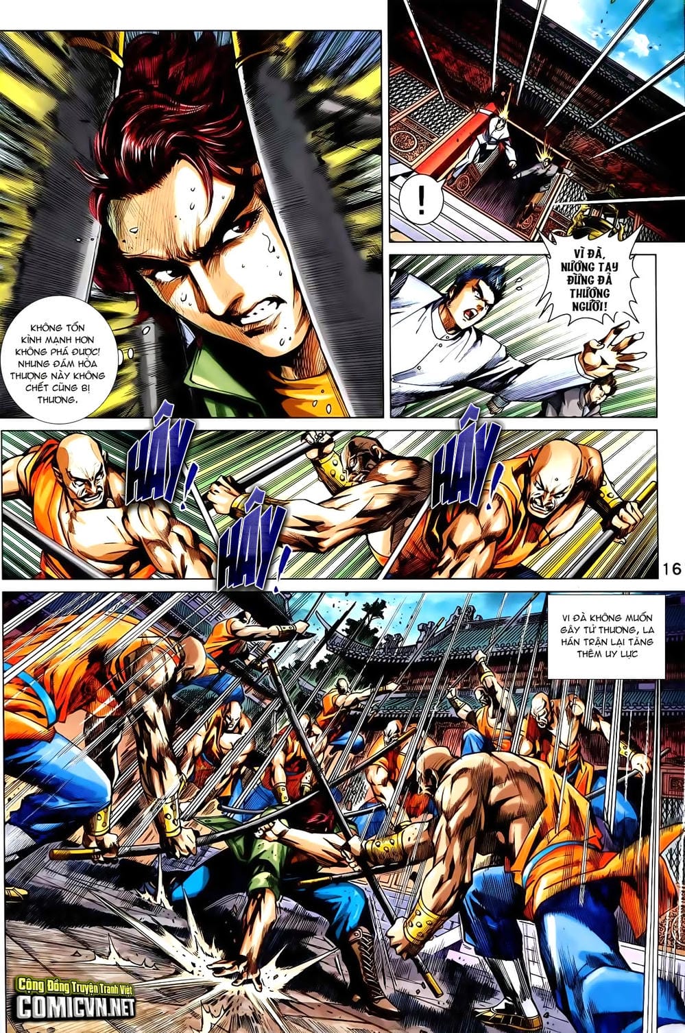 Truyện Tranh Tân Tác Long Hổ Môn trang 4