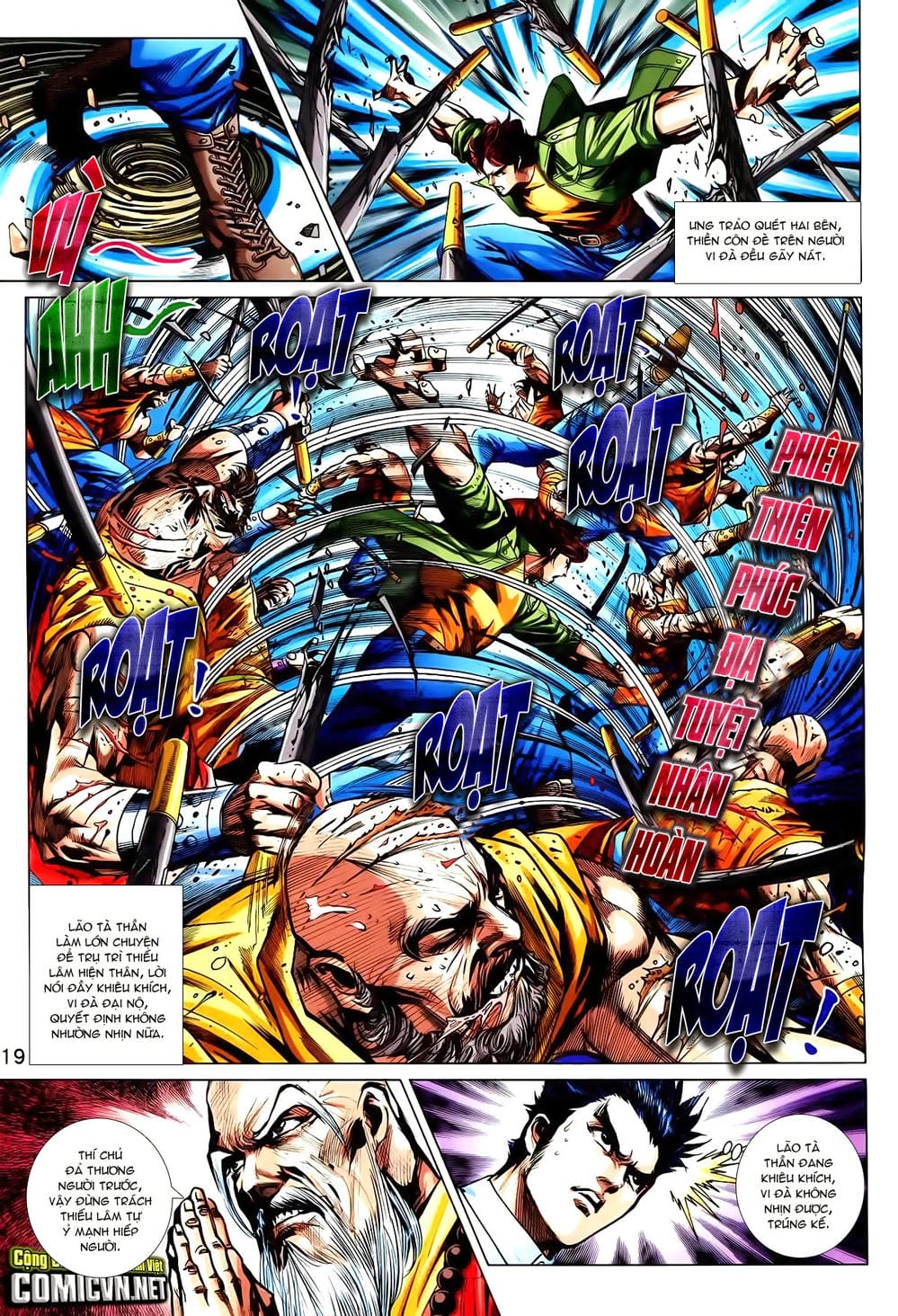 Truyện Tranh Tân Tác Long Hổ Môn trang 4