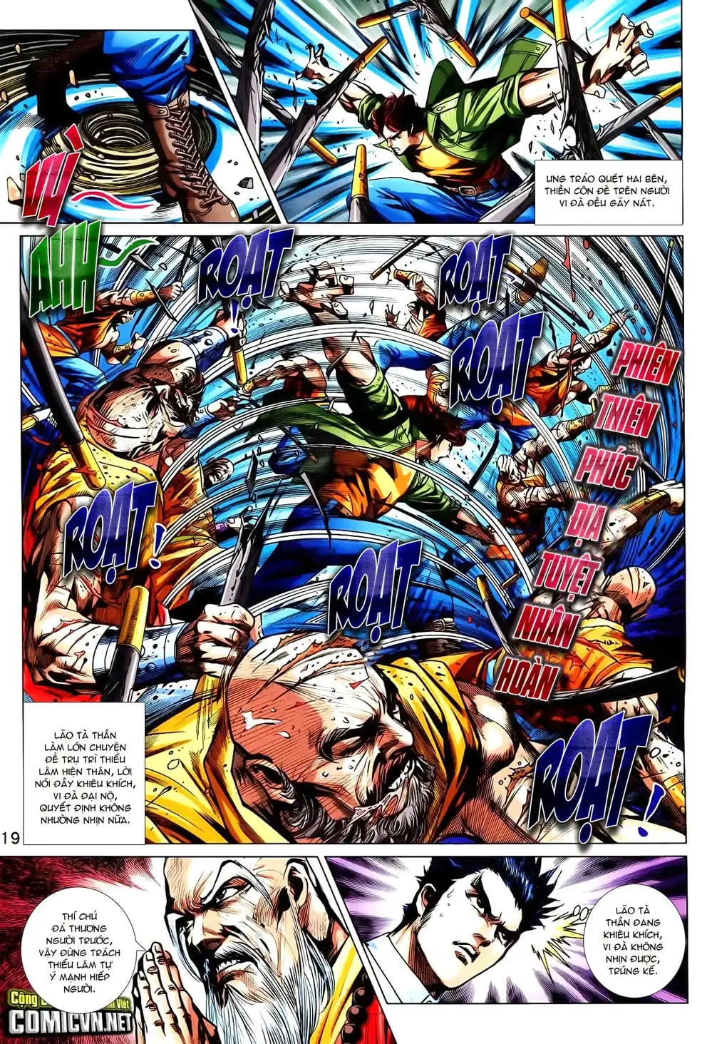 Truyện Tranh Tân Tác Long Hổ Môn trang 4