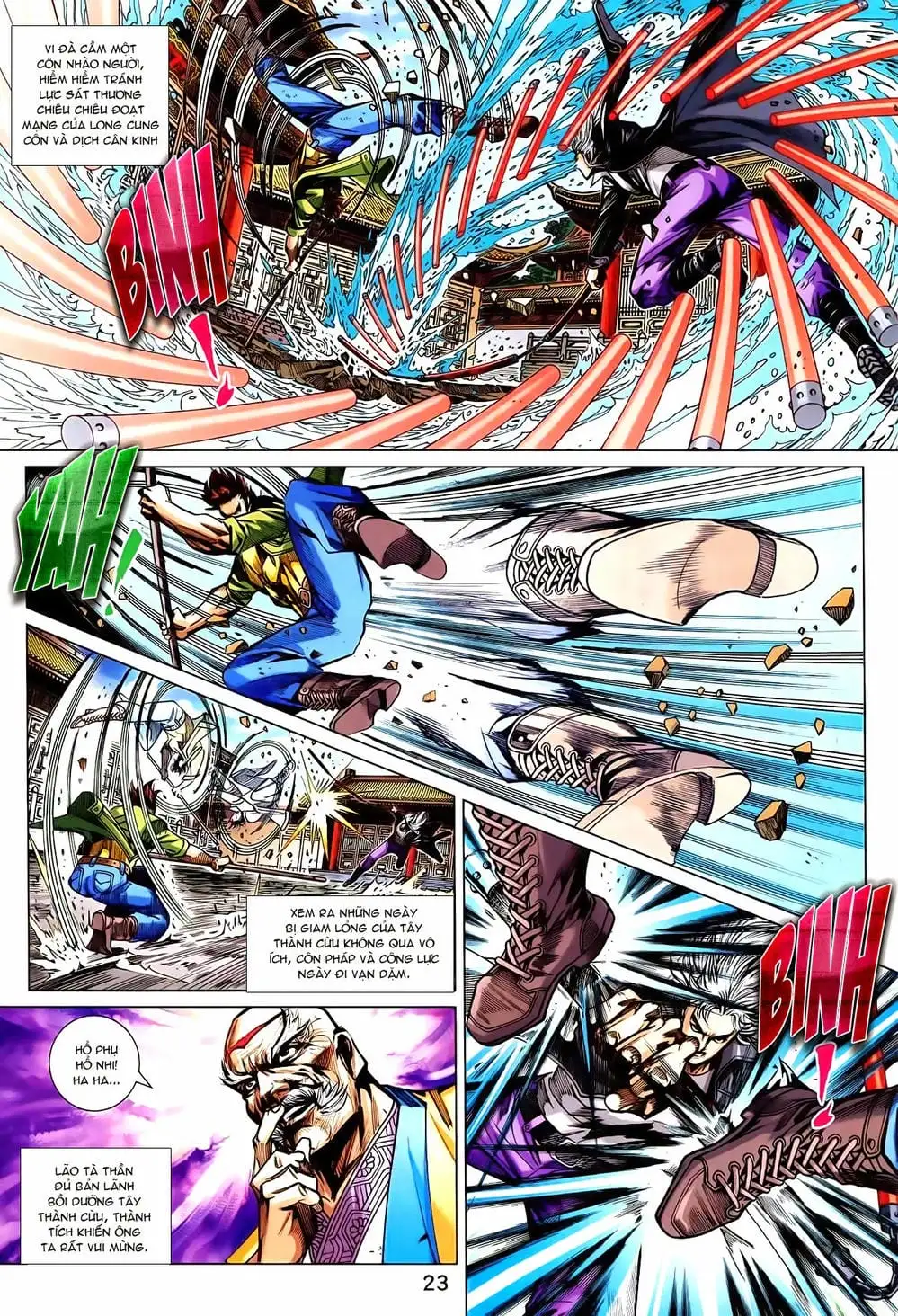 Truyện Tranh Tân Tác Long Hổ Môn trang 4