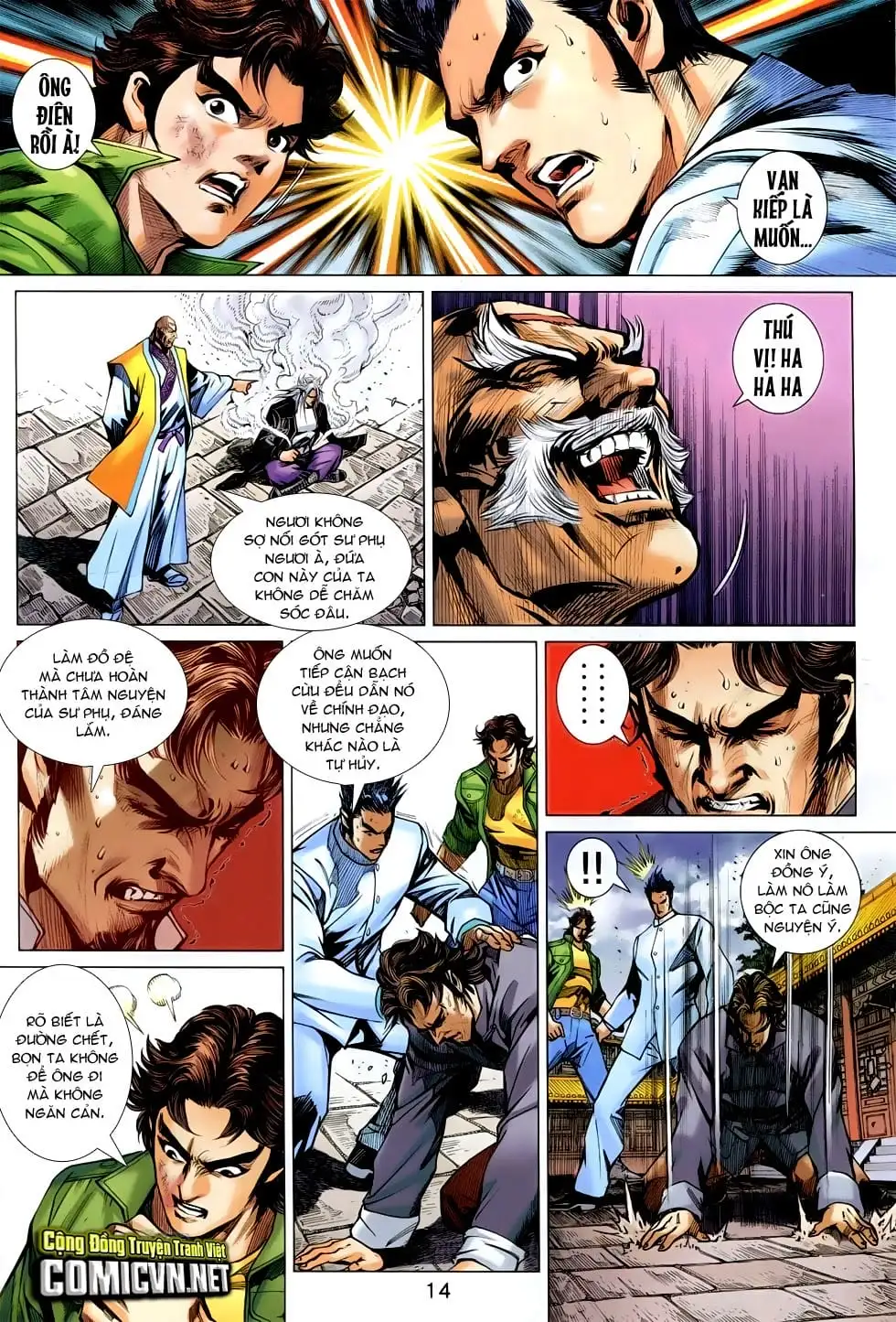 Truyện Tranh Tân Tác Long Hổ Môn trang 4