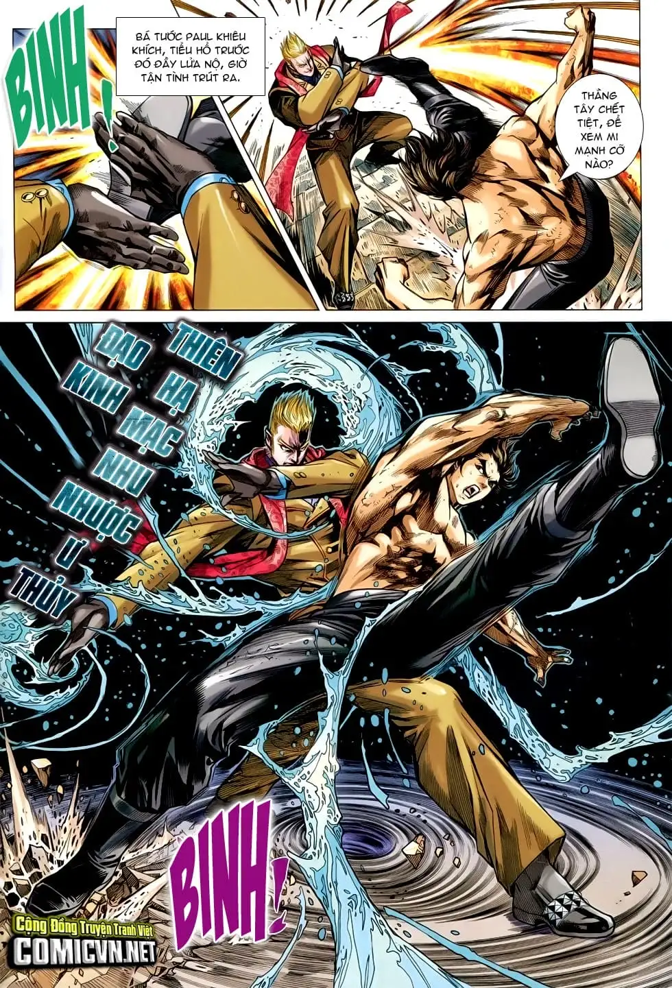 Truyện Tranh Tân Tác Long Hổ Môn trang 4