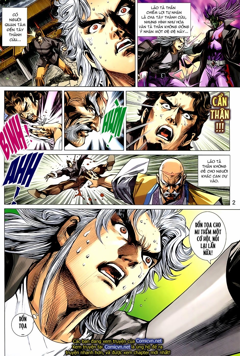 Truyện Tranh Tân Tác Long Hổ Môn trang 4