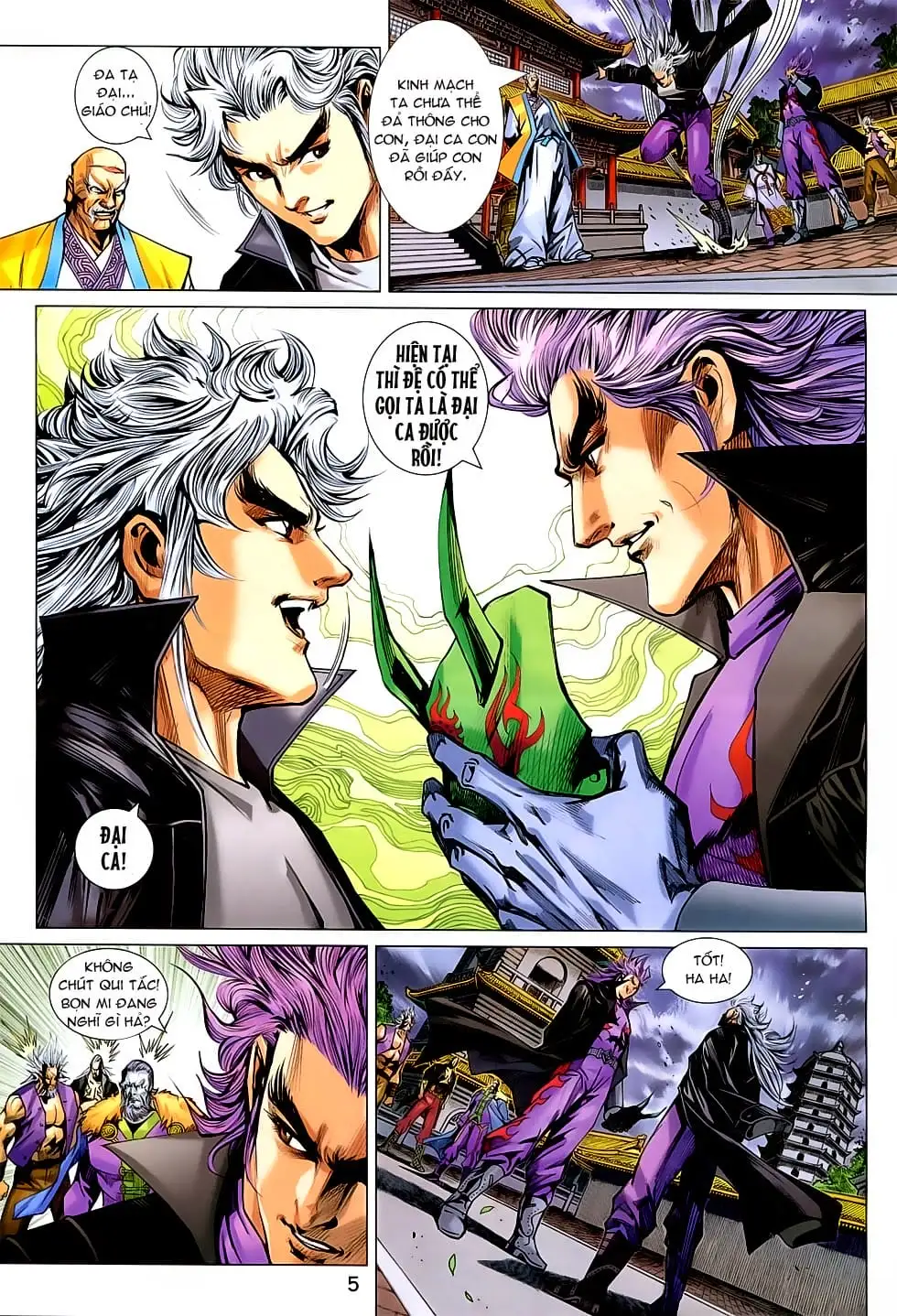 Truyện Tranh Tân Tác Long Hổ Môn trang 4