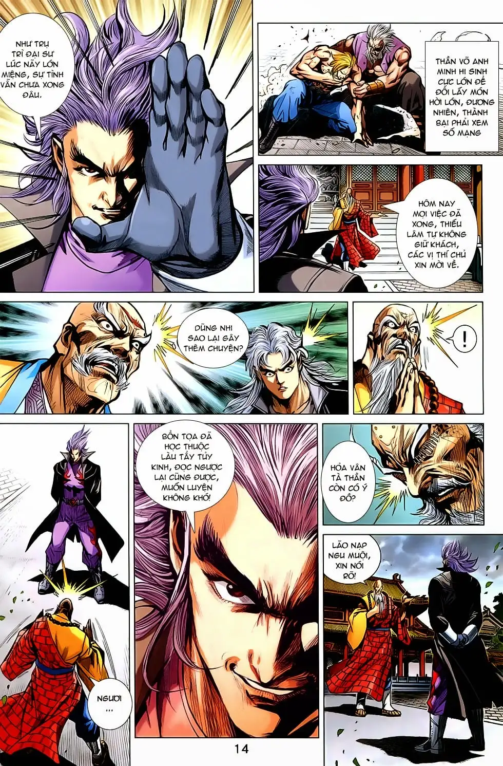 Truyện Tranh Tân Tác Long Hổ Môn trang 4