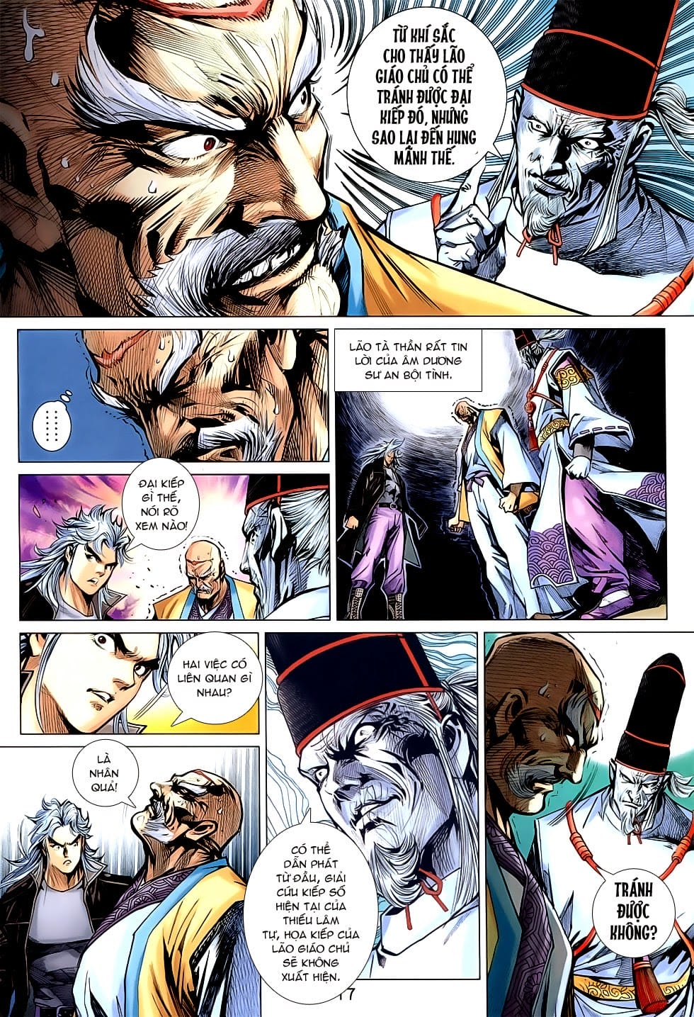 Truyện Tranh Tân Tác Long Hổ Môn trang 4