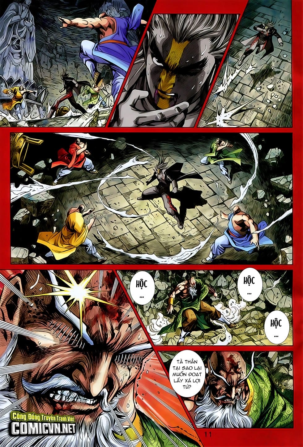 Truyện Tranh Tân Tác Long Hổ Môn trang 4