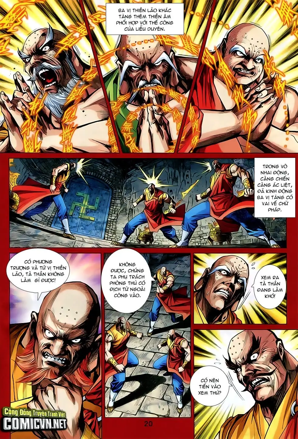 Truyện Tranh Tân Tác Long Hổ Môn trang 4