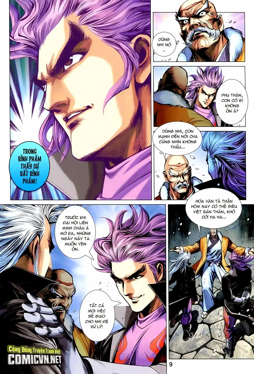 Truyện Tranh Tân Tác Long Hổ Môn trang 4