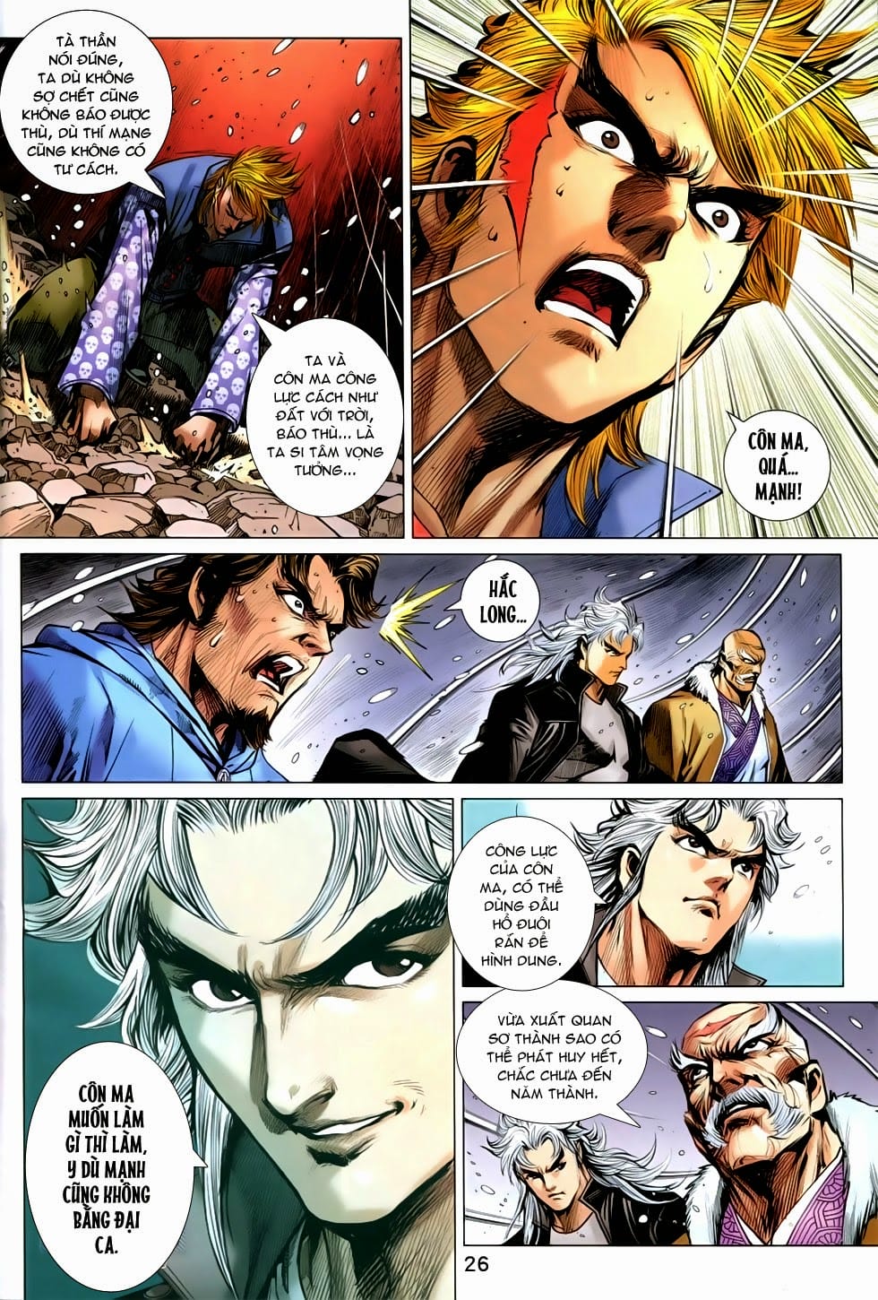 Truyện Tranh Tân Tác Long Hổ Môn trang 4