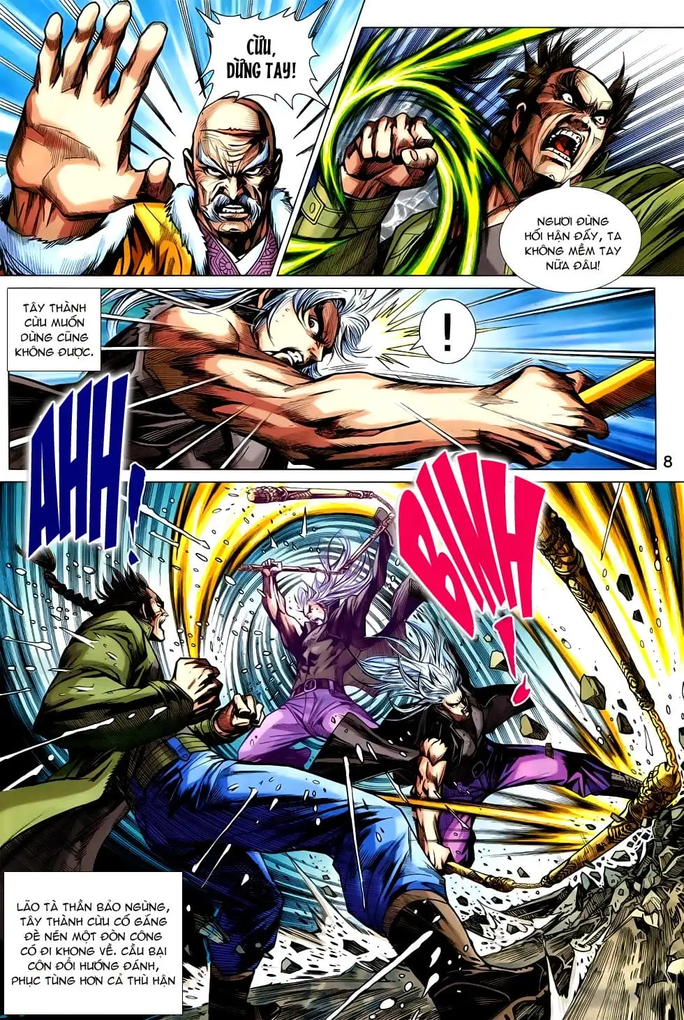 Truyện Tranh Tân Tác Long Hổ Môn trang 4