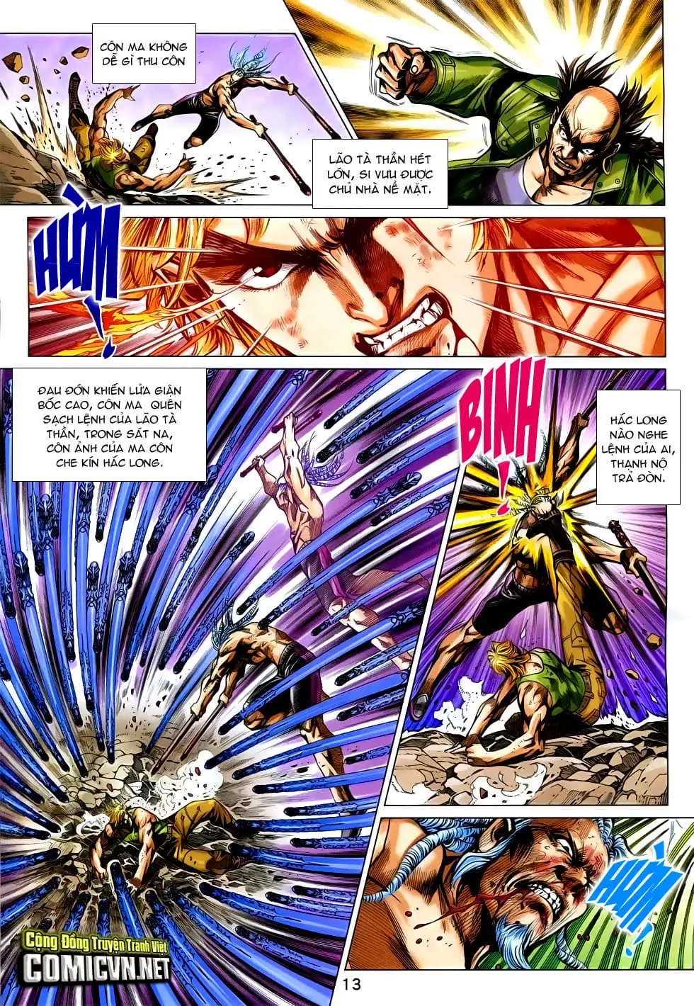 Truyện Tranh Tân Tác Long Hổ Môn trang 4