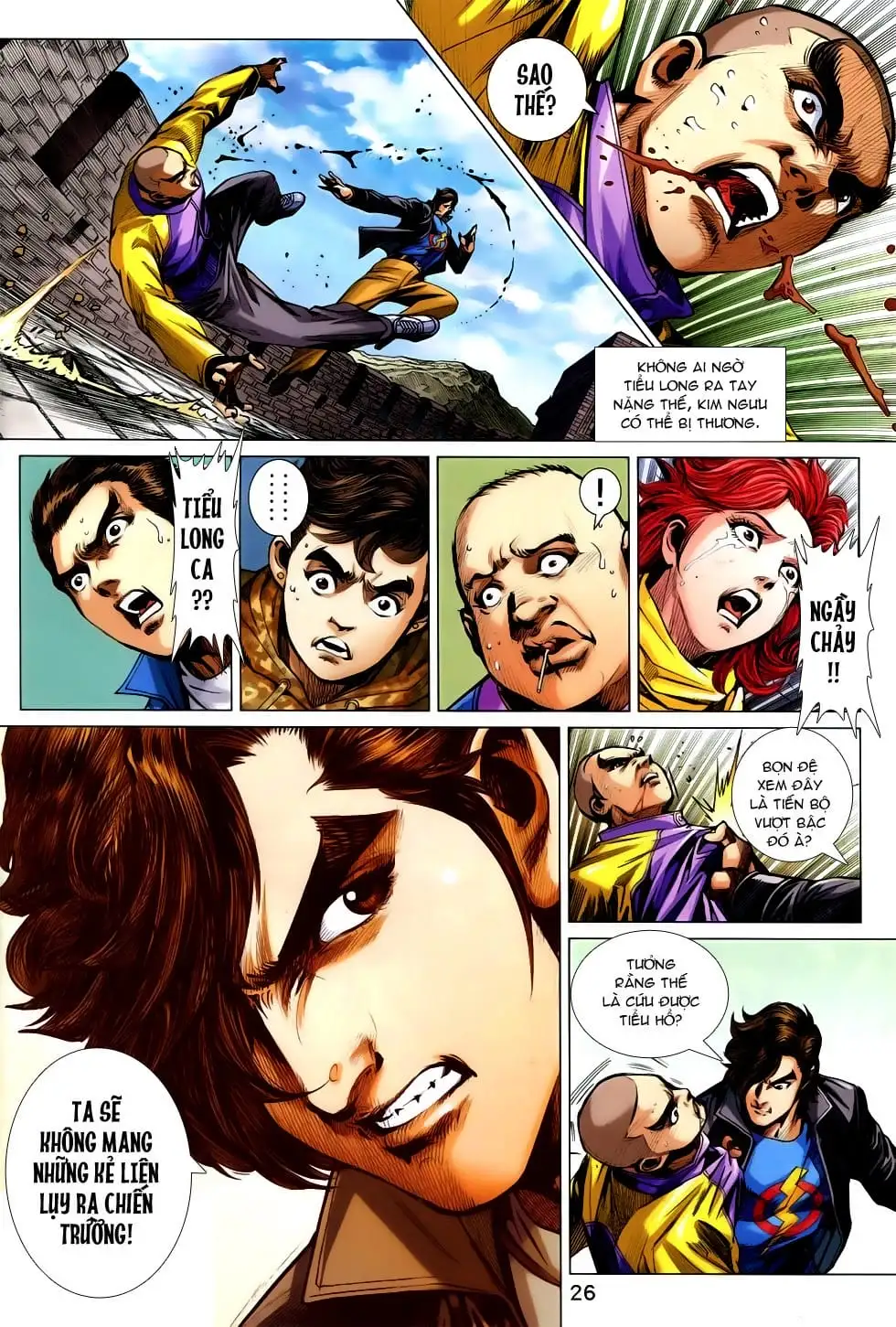 Truyện Tranh Tân Tác Long Hổ Môn trang 4